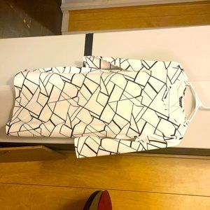 BRAND NEW SHEIN white n black dress